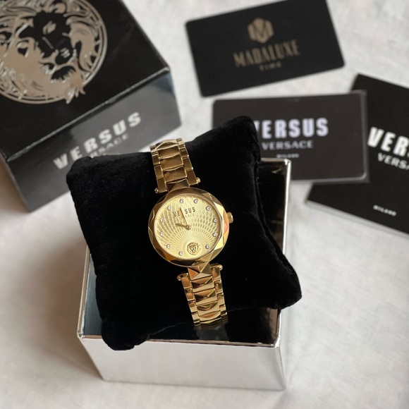 Versus Versace Accessories - Versace Versus GOLD tone 36mm Women’s Luxury Watch